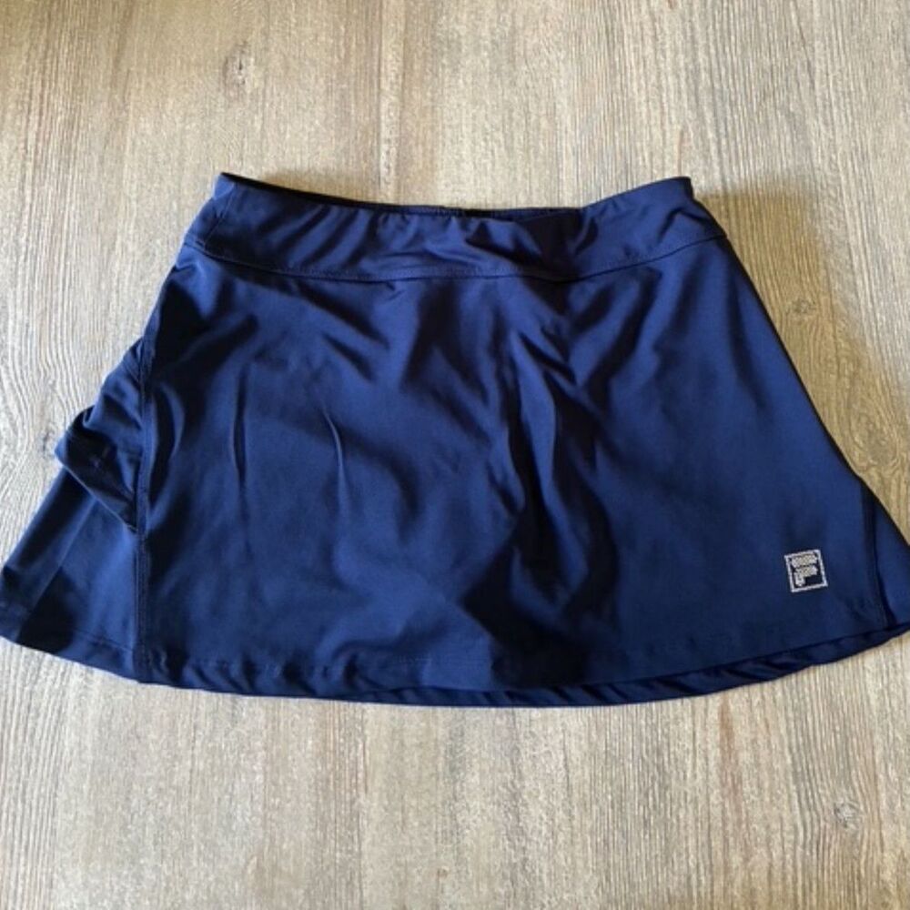 FILA Navy Athletic Skort Girls Size M Tennis Golf Activewear EUC